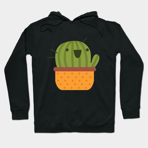 Happy Cactus Hoodie by juyodesign